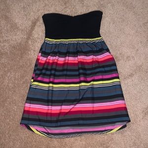 ROXY Colorful Striped Dress